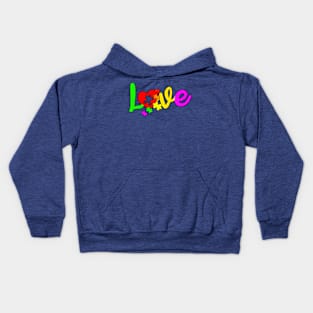 Love Autism Awareness Month Kids Hoodie